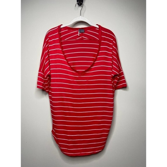 Sparkle & Fade Tops - Urban Outfitters Sparkle & Fade Striped Short Sleeve Shirt Size S